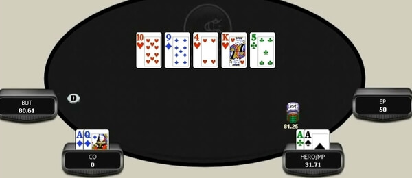 Cash game pokerové výukové video SPR