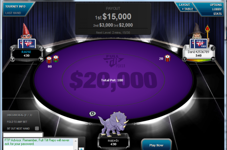 Poker sit and go program