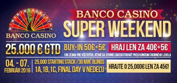 Banco casino prague poker