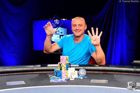 Oldřich trávníček vyhrává počtvrté v Main Eventu České Pokerové Tour