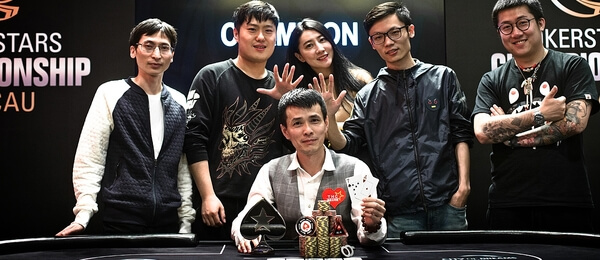 PokerStars Championship Macau: Zhou vítězí v HK$206K High Rolleru
