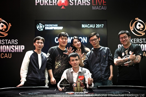 PokerStars Championship Macau: Zhou vítězí v HK$206K High Rolleru