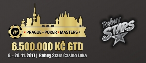 Rebuy Stars - Prague Poker Masters listopad 2017