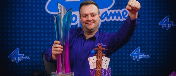 Roman Papáček vítězí v G4G Poker Fever Series