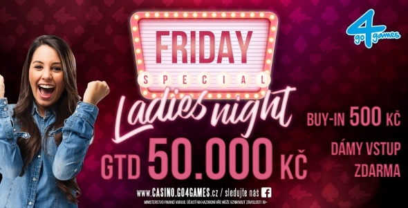Hodolany: zářijová Ladies Night a turnaje o 330 000 Kč