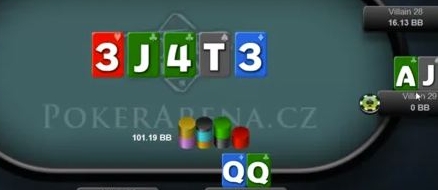 Pokerové video: Rozbor hand ze $100 MTT - 9. díl
