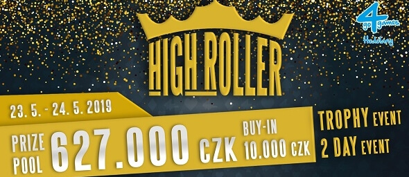Květnový High Roller o 627 000 Kč