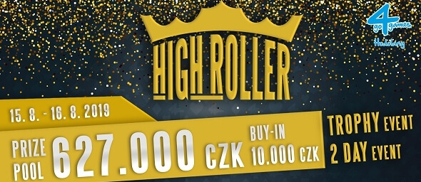 Srpnový High Roller o 627 000 Kč