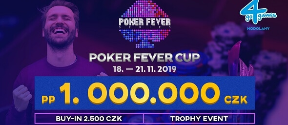 Listopadový Poker Fever Cup s 1 000 000 Kč GTD