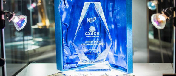 Trofej pro vítěze Czech Poker Masters
