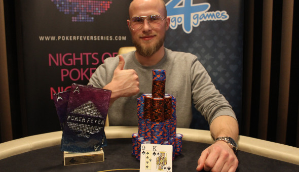 Sebastian Renke vítězí v lednovém Poker Fever Cupu
