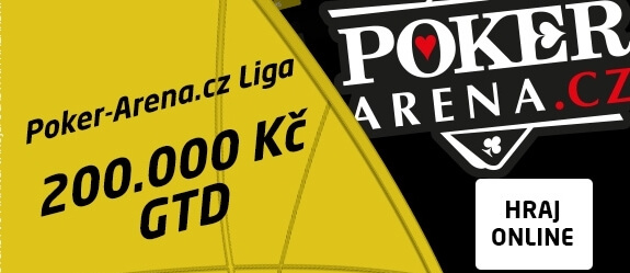 Poker-Arena liga - V neděli se hraje o 200,000 Kč!