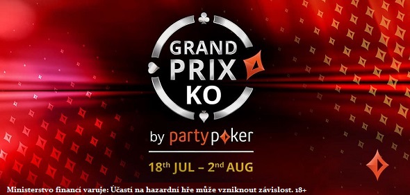 Partypoker Grand Prix KO - Progressive Knockout festival garantuje přes $2 miliony