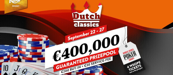 Dutch Classics 2021 garantuje v King's přes €400,000
