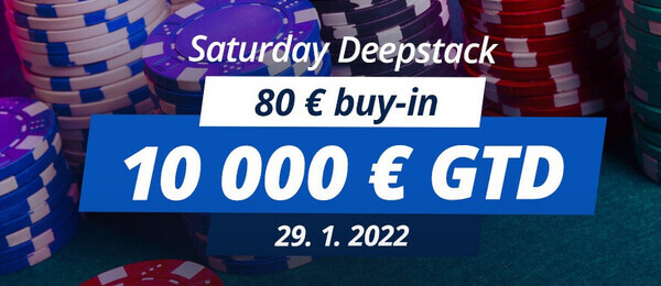 Grand Casino Aš: Saturday Deepstack garantuje €10,000