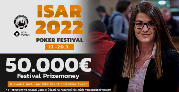 Isar Poker Festival se vrací do Aše s garancí €50,000