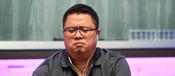 Bin Weng během Poker Masters 2023 na PokerGO.com