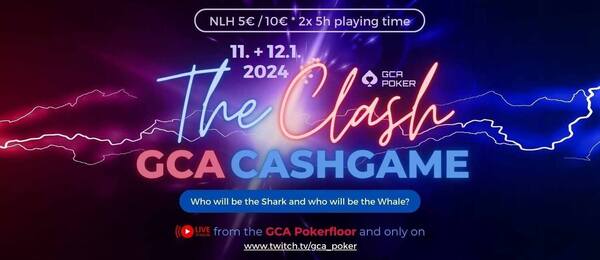 Kromě pětice turnajů se v GCA tento týden koná opět dvoudenní akce The Clash Cash Game