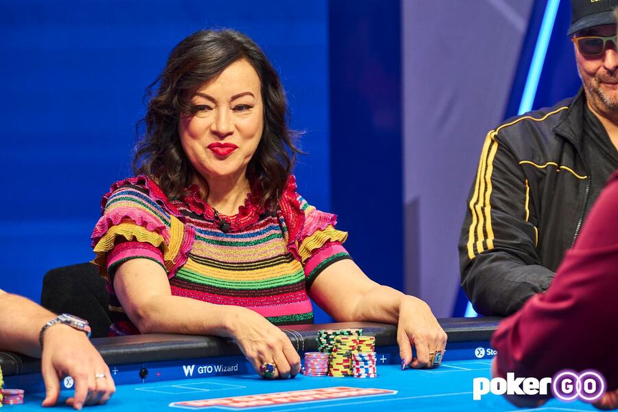 Jennifer Tilly v pořadu No Gamble, No Future na PokerGO.com