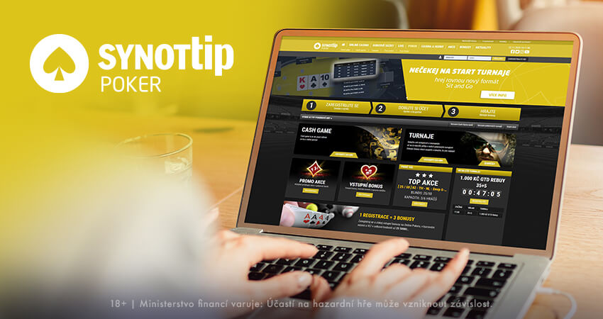 Freerolly na Synot Tip Poker