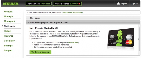 Neteller - Registrace 7