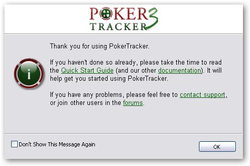 Poker Tracker 3 - odkazy na manuál a support