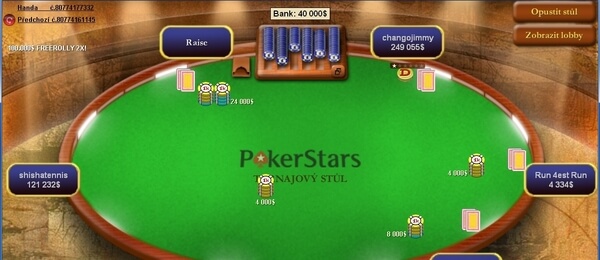 Sit and Go turnaj na PokerStars