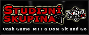Studijní skupina na Poker-Arena.cz - Sit and Go, DoN a MTT turnaje a cash game (302x119)