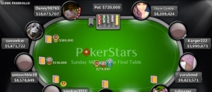 Vítěz Sunday Millionu na online pokerové herně PokerStars