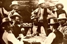 Historický záběr na hráče pokeru