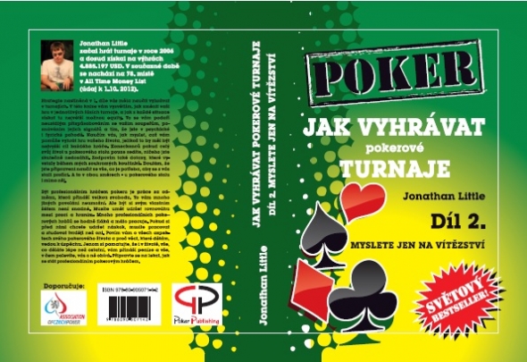 Obálka knihy od Jonathana Littla Jak vyhrávat pokerové turnaje 2. díl