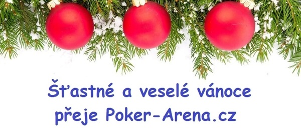 Poker-Arena.cz přeje všem čtenářům a pokerovým hráčům krásné a klidné prožití vánočních svátků