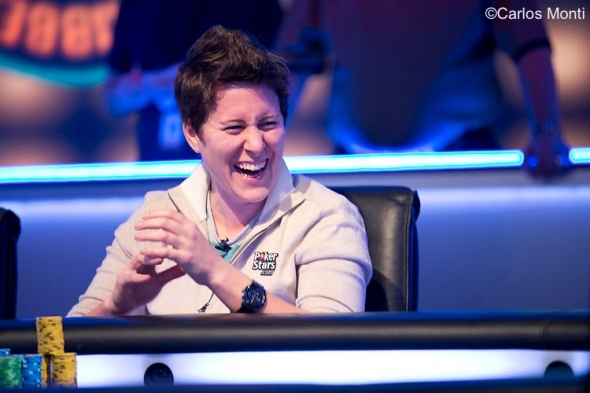 Vanessa Selbst během Super High Rolleru II.