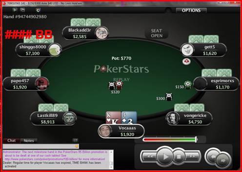 Kvíz pro Sit and Go turnaje pro 180 hráčů 2
