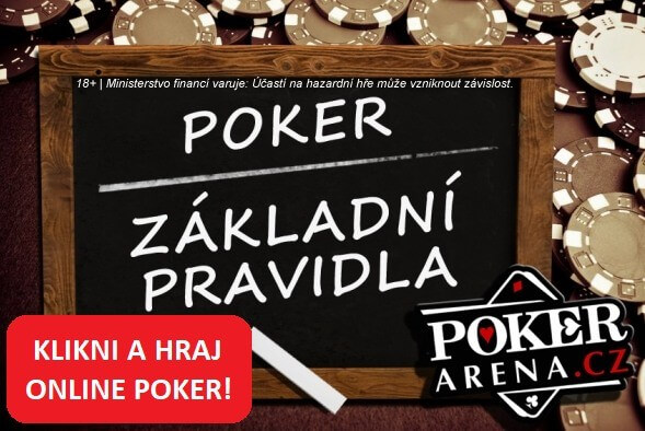 Poker - základní pravidla a průběh hry - KLIKNI!