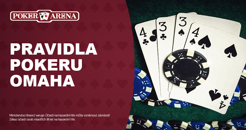 Poker - pravidla pokeru omaha (pot limit omaha a&nbsp;hi-lo)