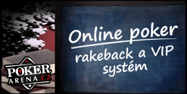 Online poker - rakeback a VIP systém