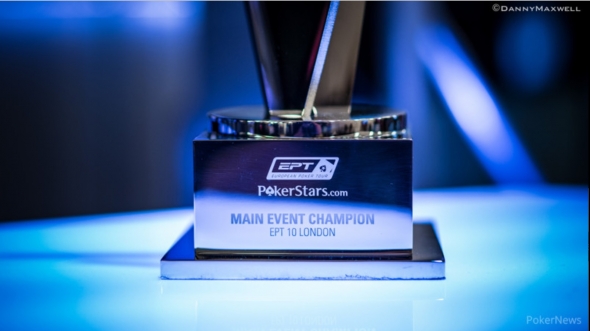 Trofej pro vítěze EPT London (foto Pokernews)
