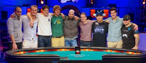 Závěrečná devítka hráčů WSOP Main Eventu 2013
