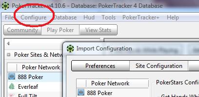 Configure - Import Configuration