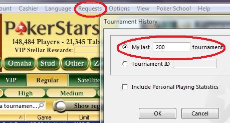 My last 200 tournaments