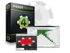 Pomocný pokerový software Poker Tracker 4 - krabice a grafy
