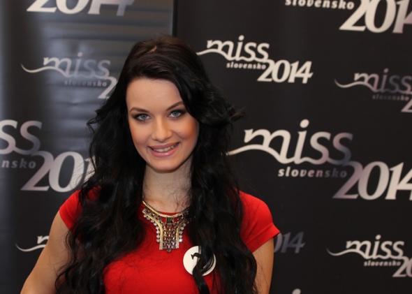 Finalistka Miss Slovensko 2014 Barbora Olejníková