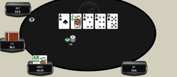 Cash game pokerové video - jak hrát AK, které natočil James SplitSuit Sweeney