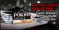 Studijní skupina na Poker-Arena.cz - Sit and Go, DoN a MTT turnaje a cash game