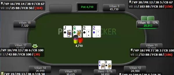 Pokerové výukové video - zajímavá handa z main eventu WCOOP od Petra Jelly Jelínka
