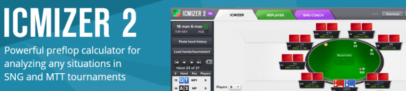 ICMIZER 2 - nejlepší ICM pokerový software pro pokerové turnaje Sit and Go a MTT - logo 2