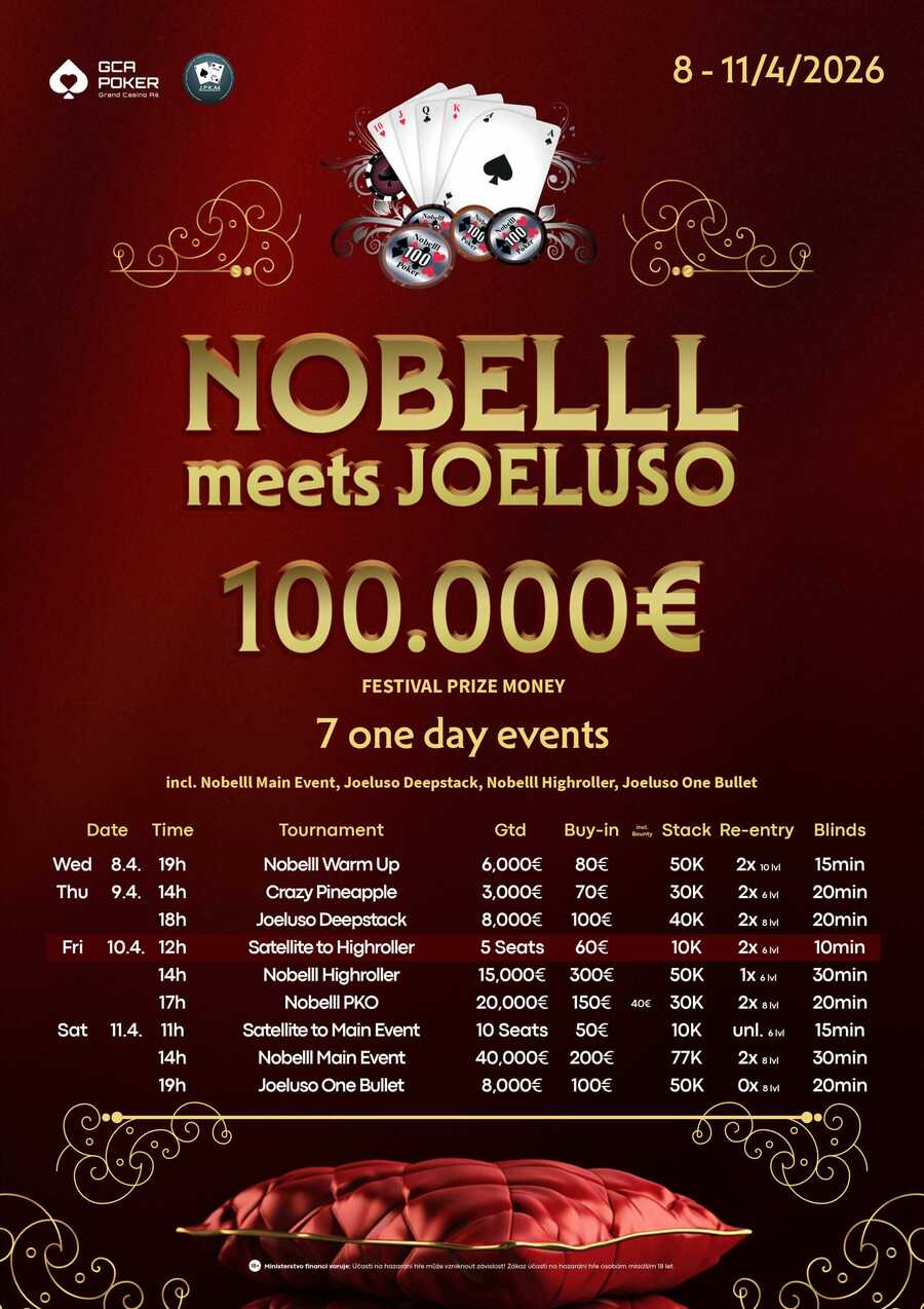 Program turnajů Grand Casino Aš