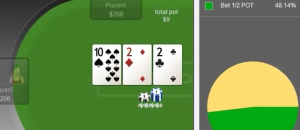 Pokerové video od Alkáče - PokerSnowie analýzy BB vs BTN situace v MTT turnaji