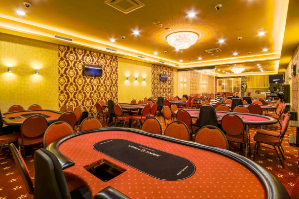 Příjemný poker room Kajotu Brno